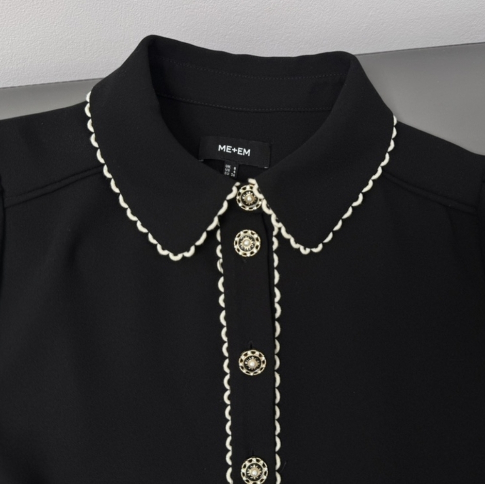Me+Em Contrast Detail Shift Dress - Picture 6 of 9